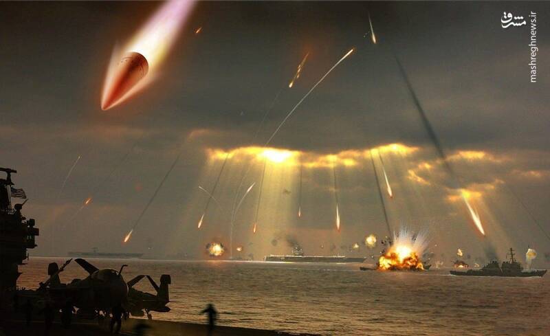 ۱۰ نوع موشک بالستیک و تاکتیکی ایرانی برای انهدام ناوهواپیمابر آمریکا/ «خیبرشکن»